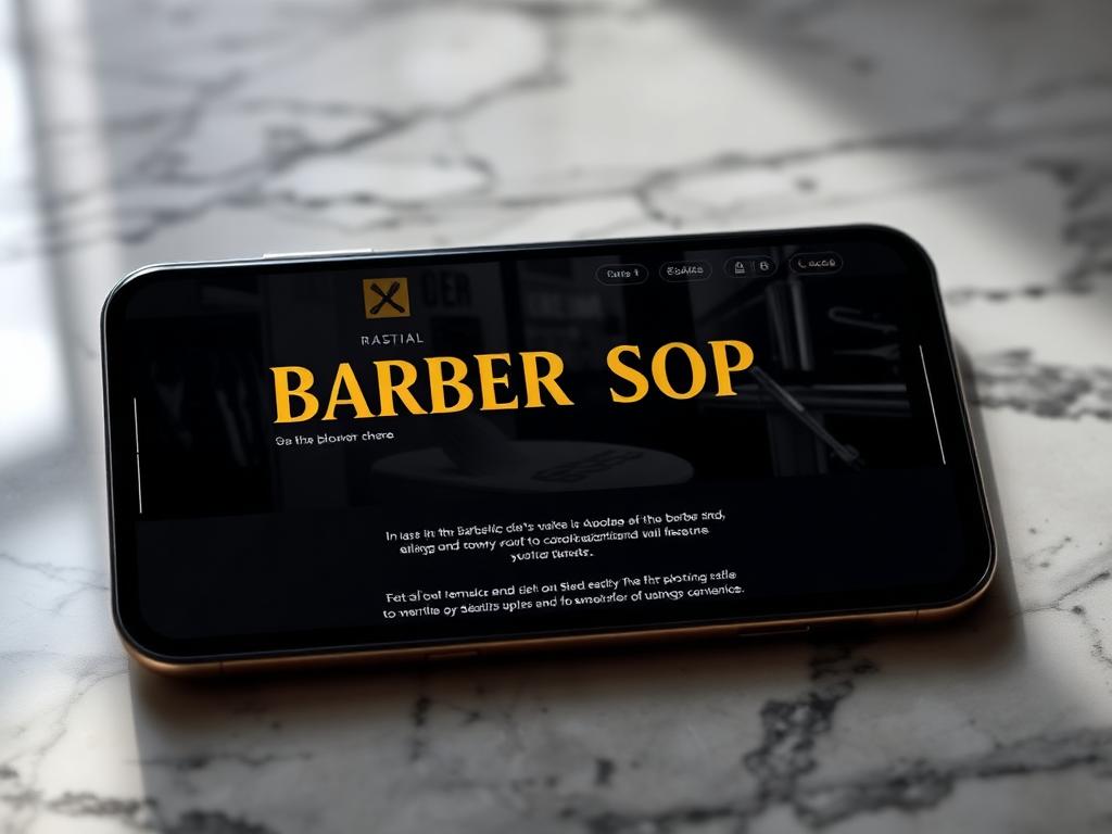 Premium Barber Brand